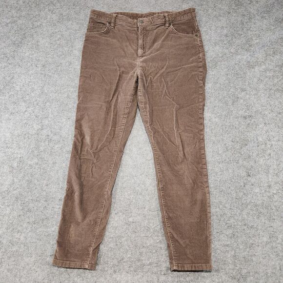 Patagonia Womens 32 Organic Cotton Everyday Cords Brown Corduroy Pants 32x28 - Picture 3 of 16